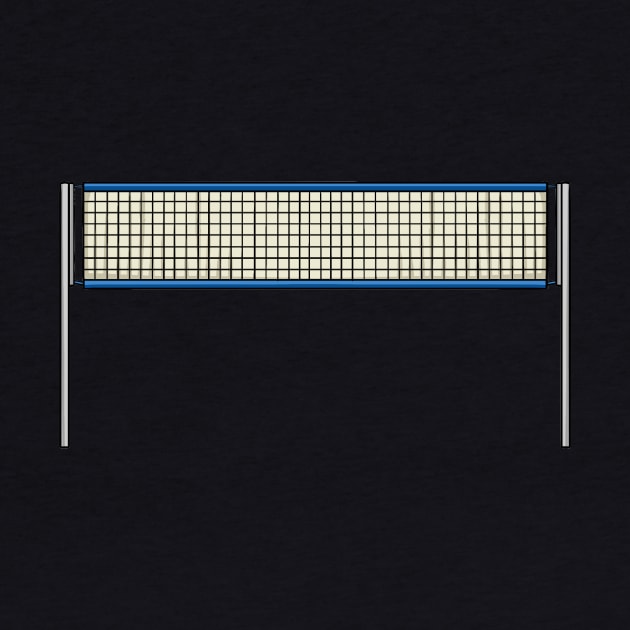 Badminton Net, Volleyball Net, Badminton, Volleyball by fromherotozero